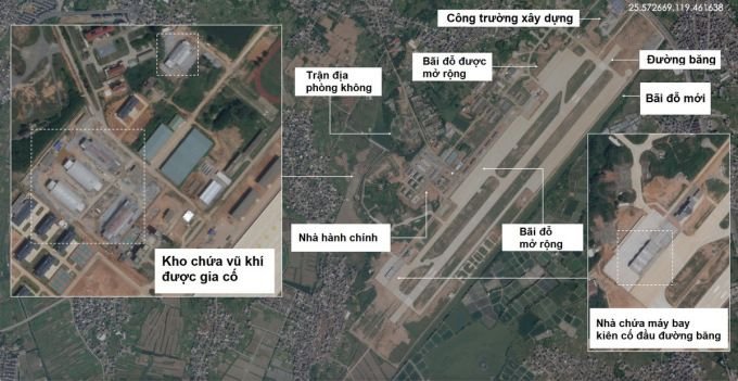 China upgraded a series of air bases close to Taiwan 2