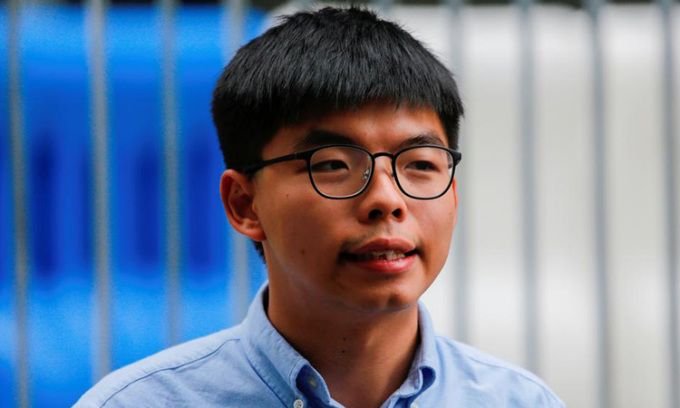 Joshua Wong was arrested 5