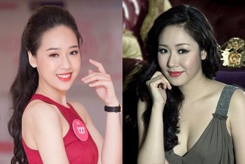 Miss Vietnam contestants resemble Vietnamese showbiz beauties 1