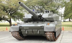 Type-10 tanks dance at the Japanese army exhibition 0